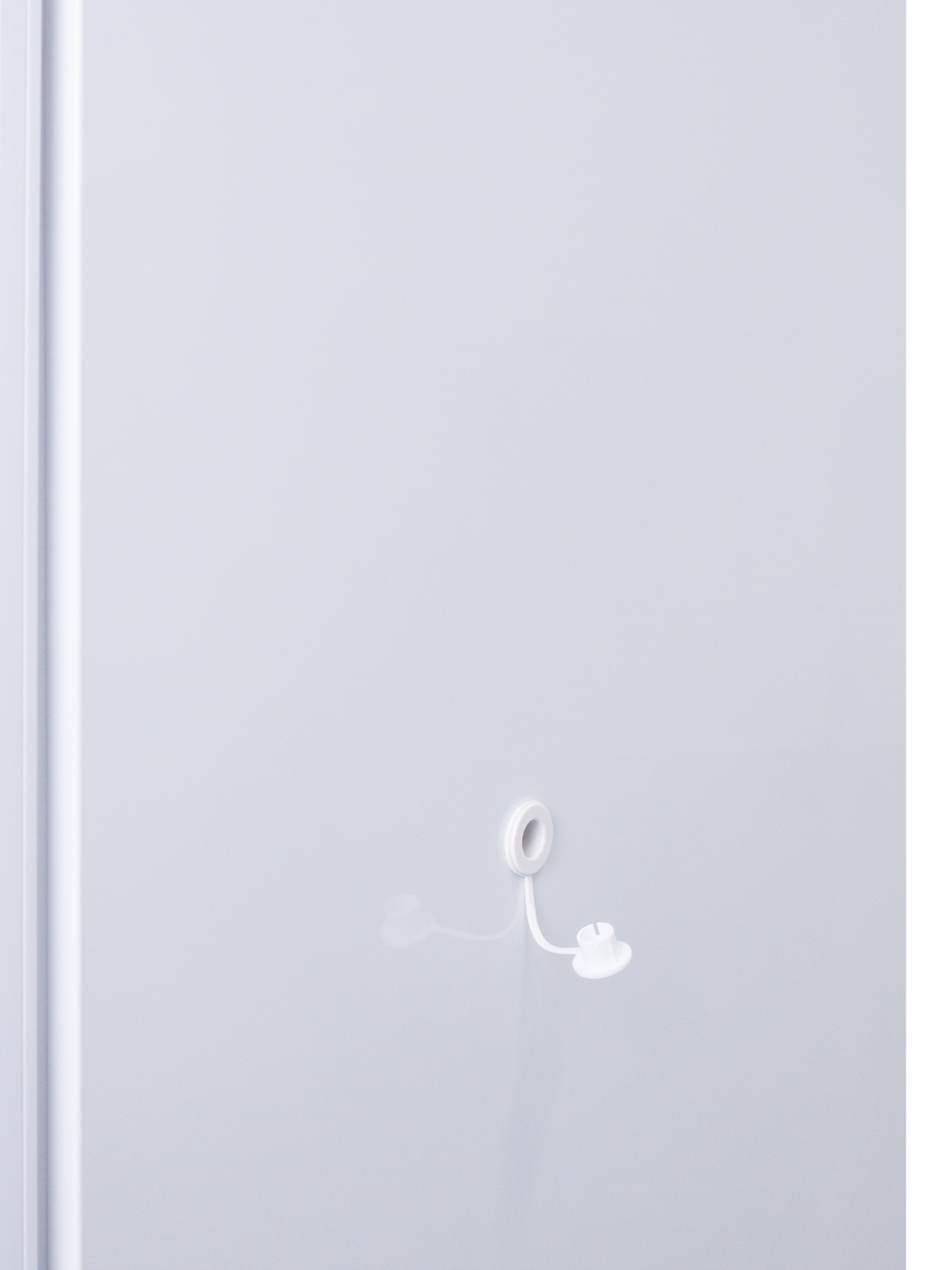 Performance series Med-Lab 8 cu.ft. upright glass door all-refrigerator for laboratory storage with factory-installed data logger, antimicrobial silve-ion handle, and hospital grade cord with 'green dot' plug